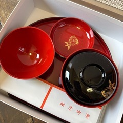 【自宅までお届けします】男の子節句 兜 お喰い初めセットの画像