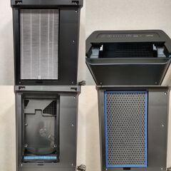 SHARP 床置型 加湿空気清浄機 KC-M51BH-W プラズマクラスター 2022年製 ④の画像