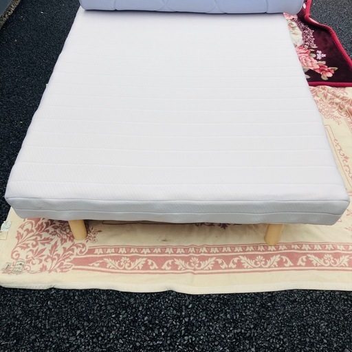 早い者勝ち ニトリ セミダブル ショップ 足付きベッド セミダブル 脚