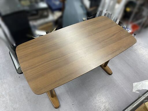 ニトリ センターテーブル サラ 115 幅115cm 高さ60cm ブラウン 収納棚板付き ローテーブル SARA 札幌市手稲区
