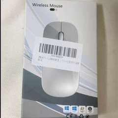 新品 Bluetooth ワイヤレスマウス シルバーの画像
