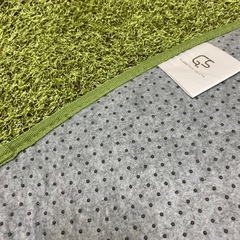 芝生ラグ　180径　グラムスタイルの画像
