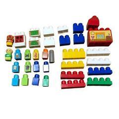 【BANDAI】MEGA BLOKS わいわいパン工場ブロックバケツの画像