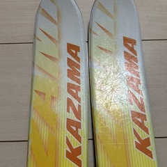 スキー板110cmブーツ23cmストックなしの画像