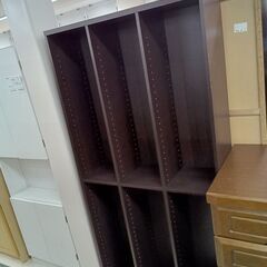 リユースのサカイ栃木店★ジモティ割あり★  本棚 ブラウン W88×D29×H180 クリーニング済み TC11973の画像