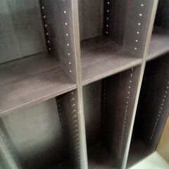 リユースのサカイ栃木店★ジモティ割あり★  本棚 ブラウン W88×D29×H180 クリーニング済み TC11973の画像