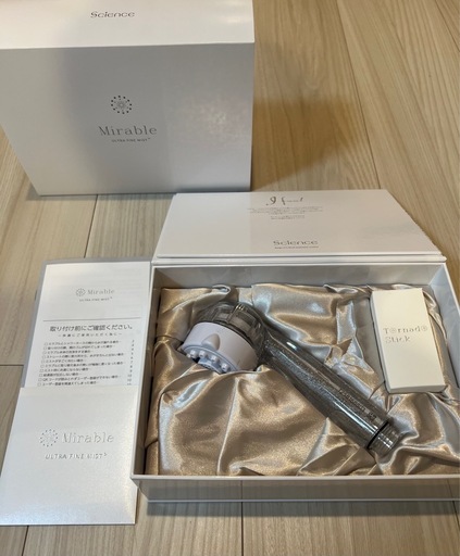 【値下げ】　正規品　ミラブルプラス　サイエンスウルトラファインバブルシャワーヘッド