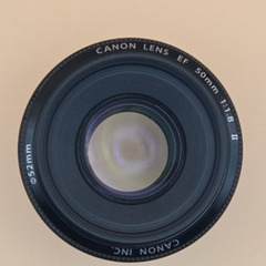 CANON LENS EF 50mm 1:1.8 IIの画像