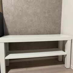 IKEA イケア　ホワイト　テレビボード　LACKの画像