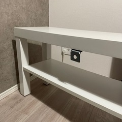 IKEA イケア　ホワイト　テレビボード　LACKの画像