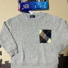 新品タグ付⭐️キッズ110㎝⭐️秋冬⭐️トレーナー⭐️ディズニー⭐️インナー⭐️セット⭐️子供服の画像