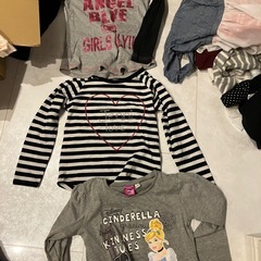 120女の子30着以上の画像