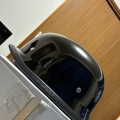 ダックテール黒　ヘルメットXL  おまけ付の画像