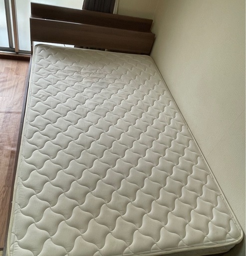 シングルベッド　マット付き