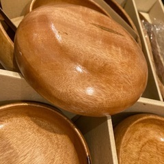 木製サラダボウルセットの画像