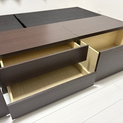 ヤマダ　　収納シングルベッドの画像