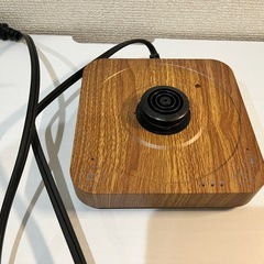 木製×ホワイト電気ケトル【mosh!】の画像