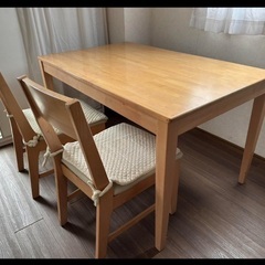 ダイニングセット4脚　東船橋駅受渡しの画像