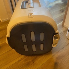 リッチェル　ペットキャリークレート　アイボリー　Mサイズの画像