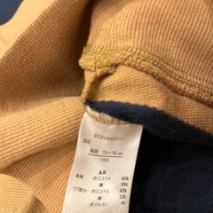 150㎝　パーカー　トレーナー　未着用　裏毛の画像