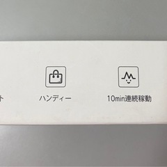 PSE取得　新品　未使用　スチームアイロン　衣類スチーマー　日本語説明書付きの画像