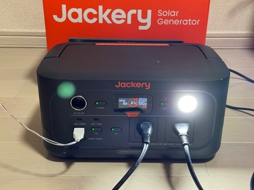 【美品】Jackery 512Wh ポータブル電源