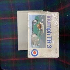 ENTEX 1959 Triumph TR3 1/24 SCALE プラモデル 日本語説明書入りの画像
