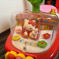 キティちゃん 乗り物おもちゃの画像