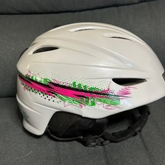 Giro★G10★スキー・スノーボードヘルメット★ホワイト/ピンク/グリーン★Lの画像