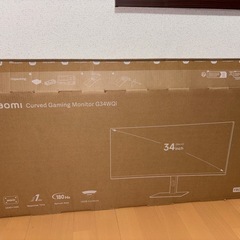 XiaomiG34WQI 曲面ゲーミングモニターの画像