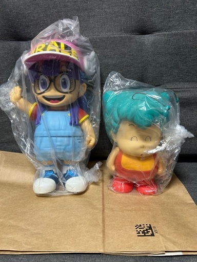 アラレちゃん・ガッチャンソフビ❗️