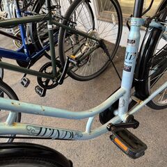 ★店頭にて試乗可★ J3346　【リユースのサカイ柏店】 　軽快自転車　　オートライト　26インチ　ブルー　　簡易クリーニング済　 中古自転車 　流山市 中古自転車 松戸市 中古自転車 我孫子市 中古自転車 船橋市 中古自転車 守谷市 中古自転車 取手市 中古自転車　の画像