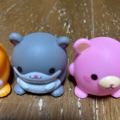 光るカラフルぬいぐるみマスコットセットの画像