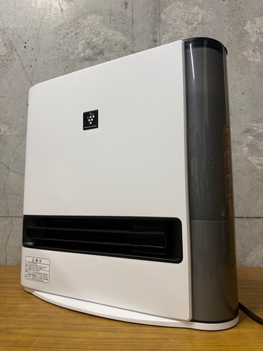 シャープ　加湿セラミックファンヒーター　HX-R12E2 シャープ 2022年製 加湿 セラミックファンヒーター HX-R12E2-W. 1214-09