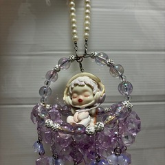 スカルパンダ温度シリーズのフィギュア付き飾りリースの画像