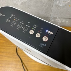  シャープ 2022年製 加湿 セラミックファンヒーター HX-R12E2-W.  1214-09の画像