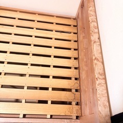 【収納付きベッド】マットレス付き🛌の画像