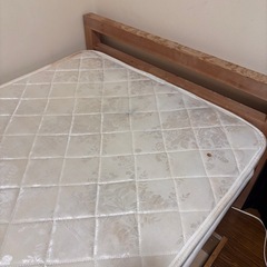 【収納付きベッド】マットレス付き🛌の画像