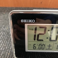【激安】SEIKO 目覚まし時計の画像