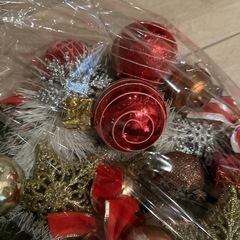 クリスマスリースの画像