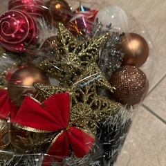 クリスマスリースの画像