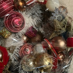 クリスマスリースの画像