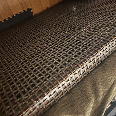 終了しました。引越しのため、引き取りに来れる方限定。　ラタンソフの画像