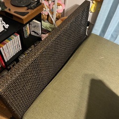 終了しました。引越しのため、引き取りに来れる方限定。　ラタンソフの画像