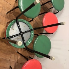 昭和レトロポップ！ 食堂イス 60〜70年代？　の画像