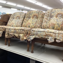 飛騨産業 (ヒダサンギョウ) 3人掛けソファー ブラウン