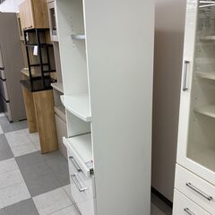 ★リユースのサカイ千葉中央店★  レンジ台 白系 H176×D48×W59 クリーニング済み TC5779の画像