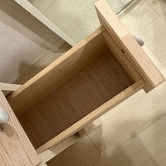 ドレッサー　ホワイト（椅子付き）の画像