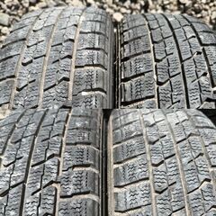 スタッドレスタイヤ　アルミホイール付き　軽自動車サイズ！の画像