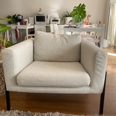 IKEA １人用ソファ　美品の画像